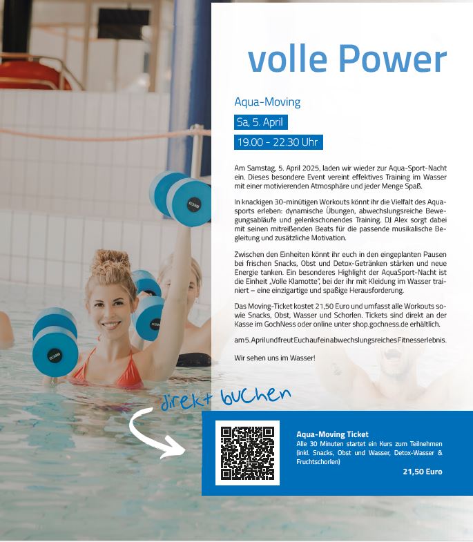 Aqua Moving Event